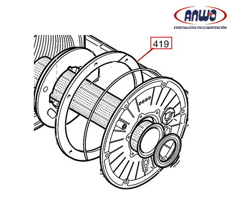 EMPAQUET. CAMARA COMBUSTION LUNA HT